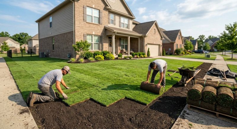 Bahia Sod Installation in Aiken, SC