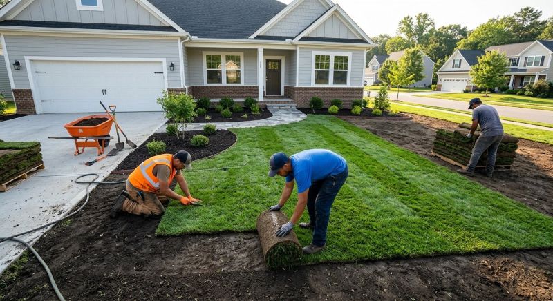 Grass Replacement in Rockwall, TX