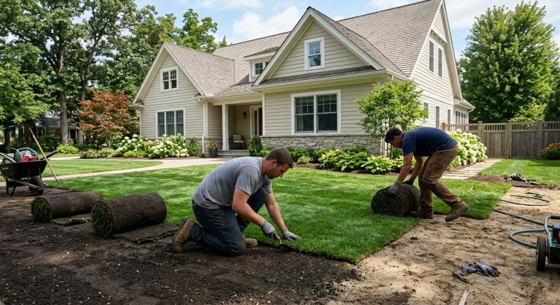 Lawn Installation in Rockwall, TX