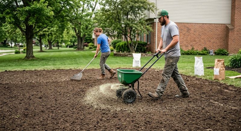 Residential Lawn Seeding in Ventura County, CA