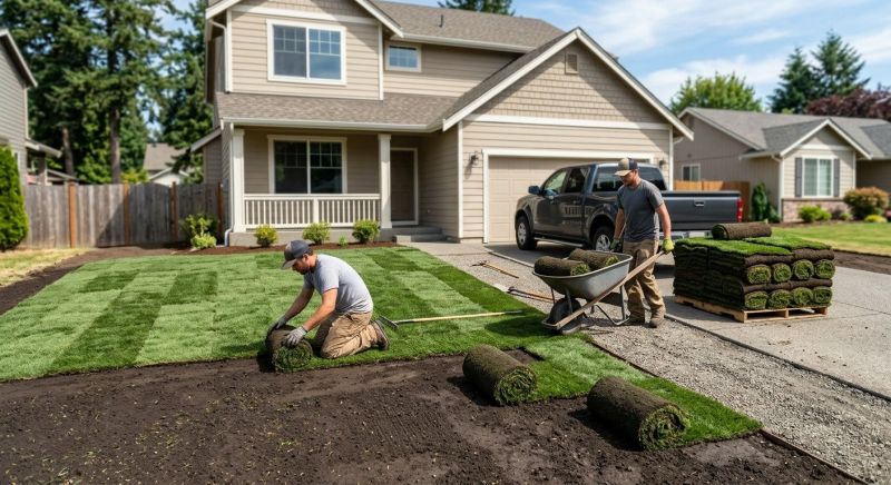 Sodding Service in Rockwall, TX