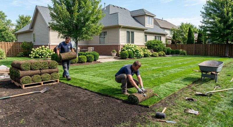 Fescue Sod Installation in Ventura County, CA